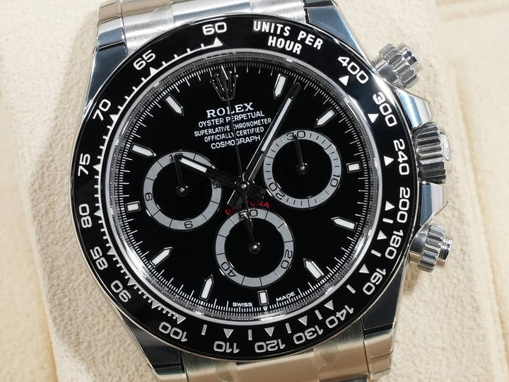 ロレックス デイトナ Ref.126500LN ステンレススチール ブラック文字盤