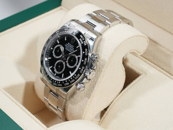 ロレックス デイトナ Ref.126500LN ステンレススチール ブラック文字盤