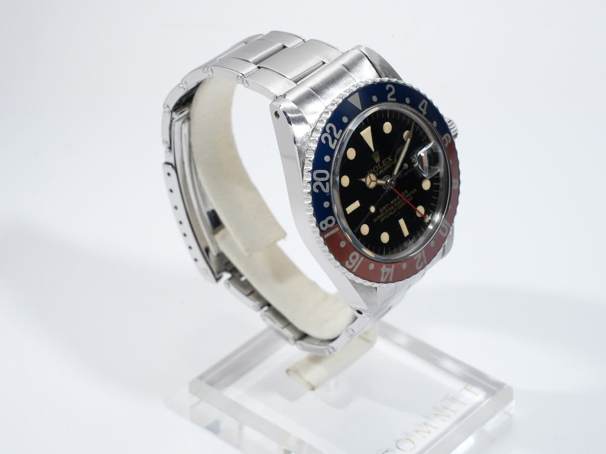 Rolex GMT Master Ref.1675M SS Black Dial Used xr8sc3ra