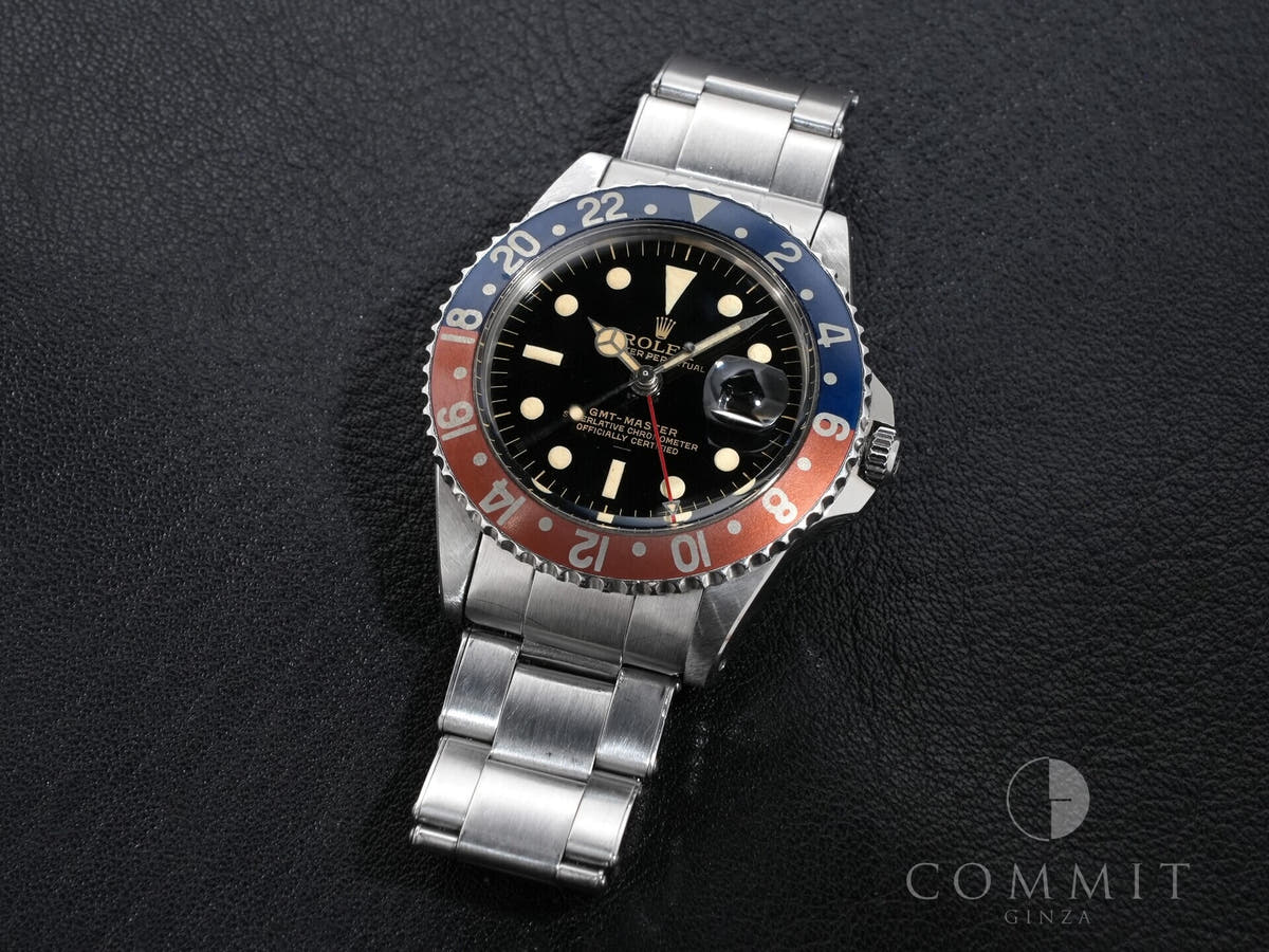 Rolex GMT Master Ref.1675M SS Black Dial Used xr8sc3ra