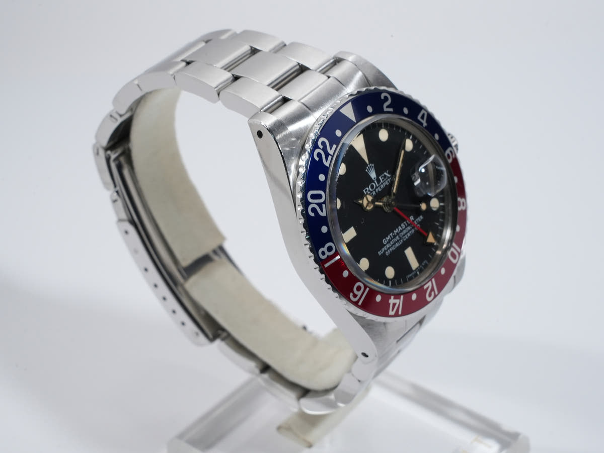 ロレックス GMTマスター Ref.16750 ブラック文字盤 中古 2c9fdajt