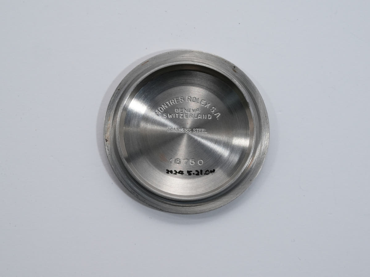ロレックス GMTマスター Ref.16750 ブラック文字盤 中古 2c9fdajt