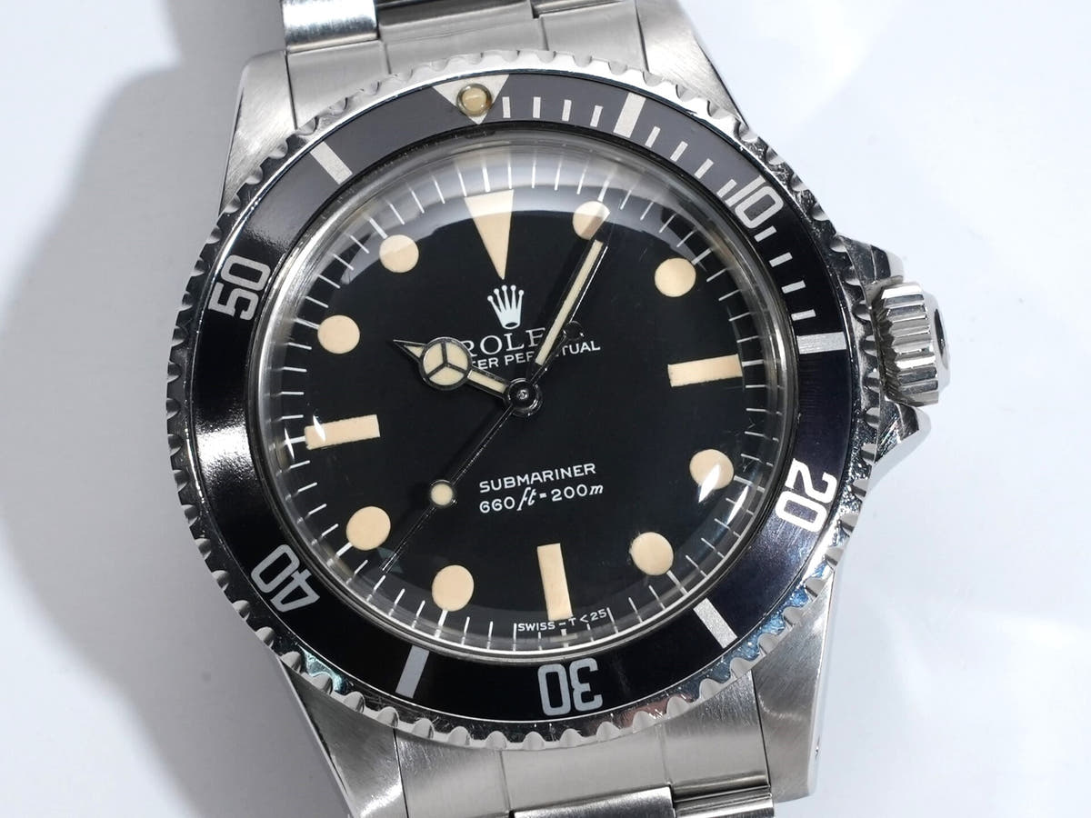 ロレックス サブマリーナー Ref.5513 ブラック文字盤 中古 5pdgpkoc