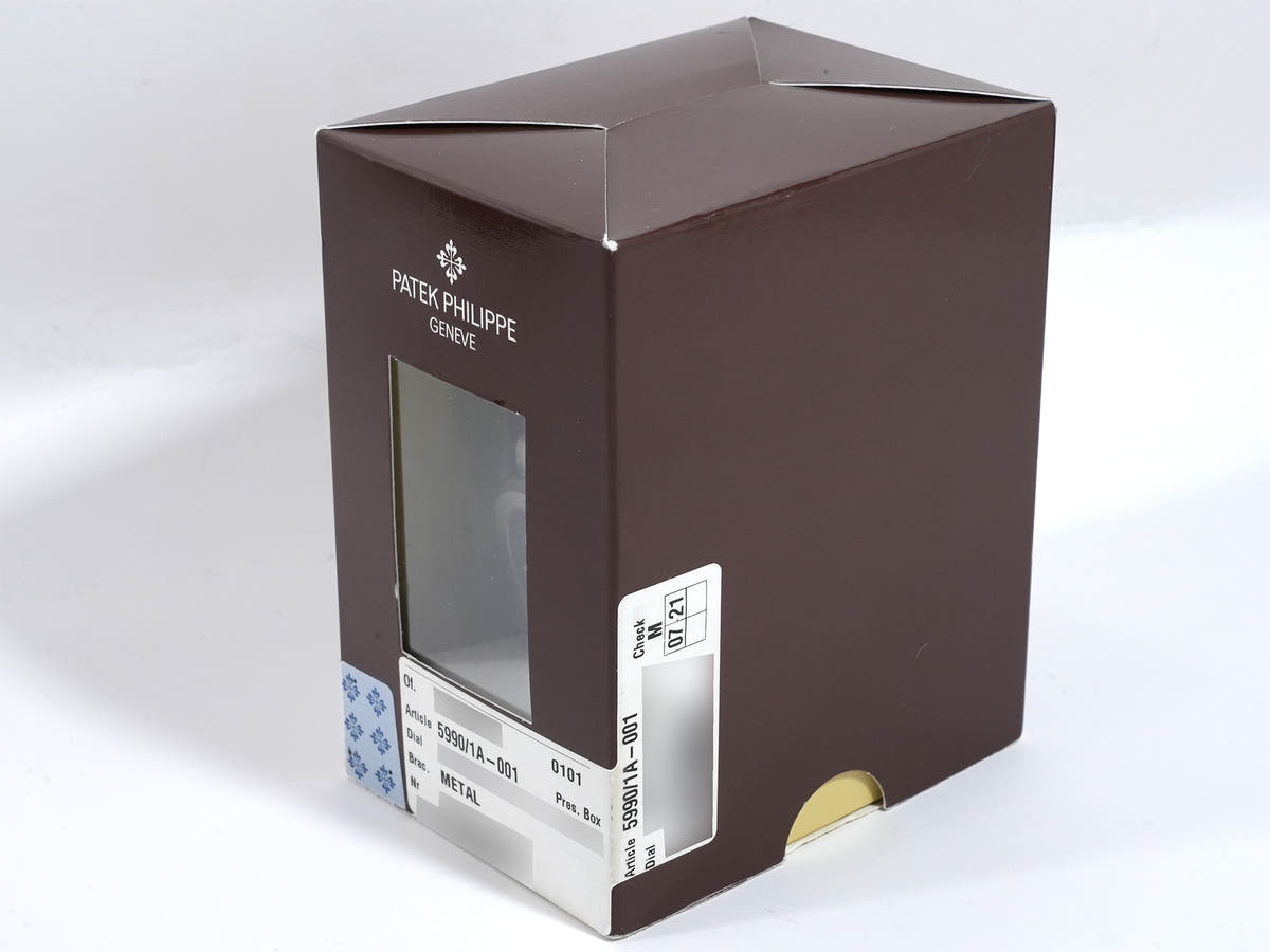 パテックフィリップ ノーチラス トラベルタイム クロノグラフ Ref.5990/1A-001 ブラックグラデーション文字盤 デッドストック u46fatd2
