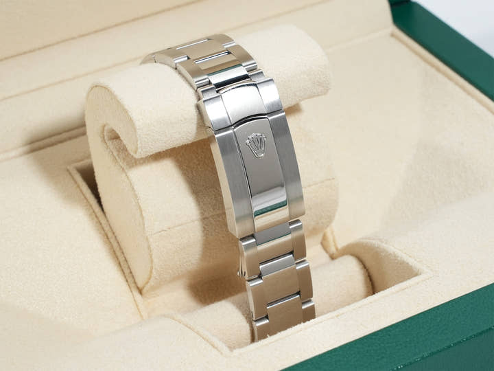 ロレックス デイトジャスト41 Ref.126334 ステンレススチール/ホワイトゴールド スレートローマン文字盤 オイスターブレスレット