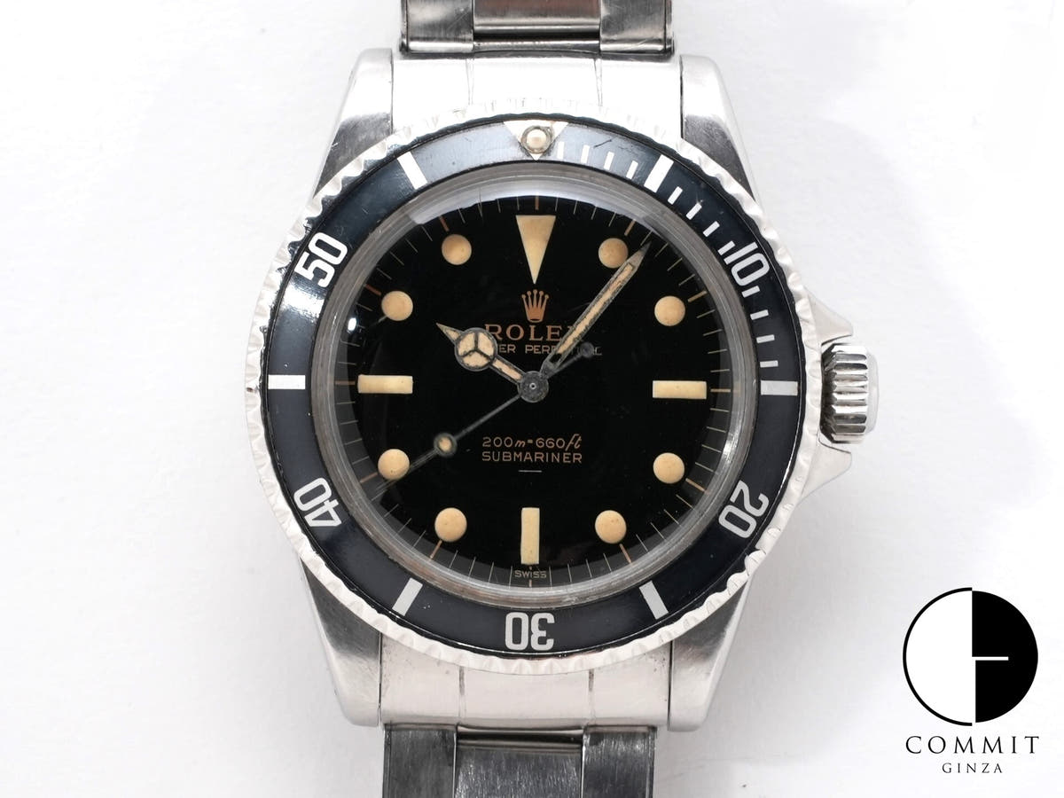 Rolex Submariner Ref.5513M Black Dial Used 97jfbb25