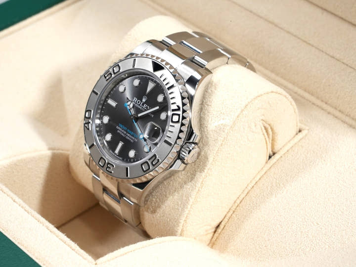 Rolex Yacht-Master 37 Ref. 268622 Stainless Steel/Platinum Slate Dial