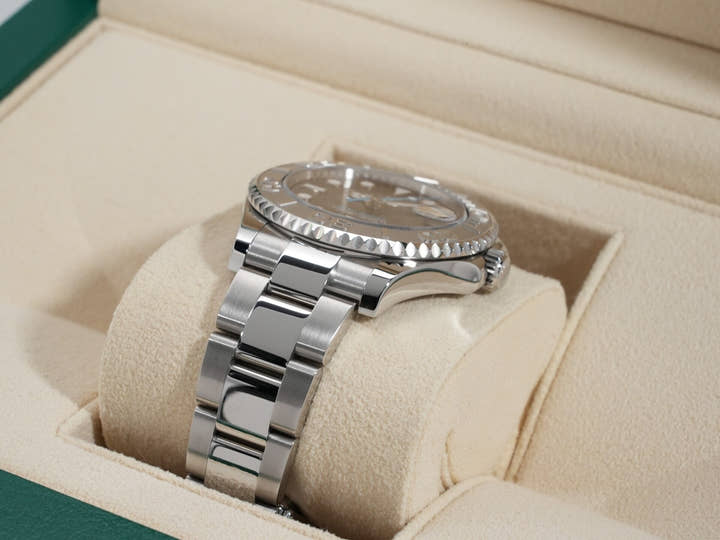 Rolex Yacht-Master 37 Ref. 268622 Stainless Steel/Platinum Slate Dial