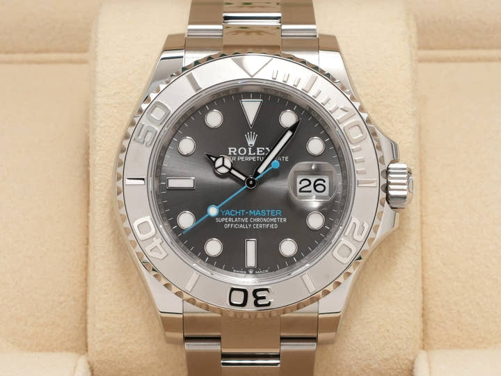 Rolex Yacht-Master 40 Ref. 126622 Stainless Steel/Platinum Slate Dial