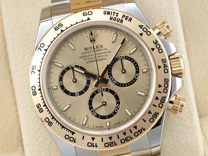 Rolex Daytona Ref. 126503 Stainless Steel/Yellow Gold Champagne Dial