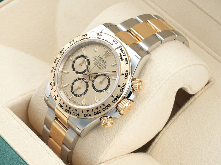 Rolex Daytona Ref. 126503 Stainless Steel/Yellow Gold Champagne Dial