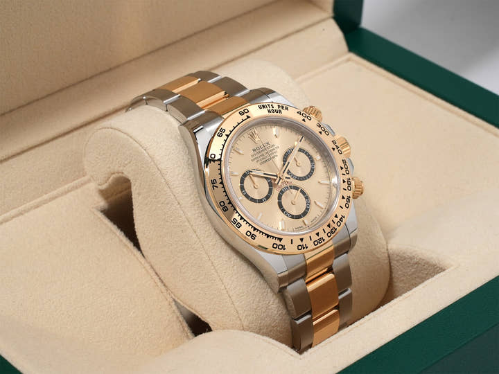 Rolex Daytona Ref. 126503 Stainless Steel/Yellow Gold Champagne Dial