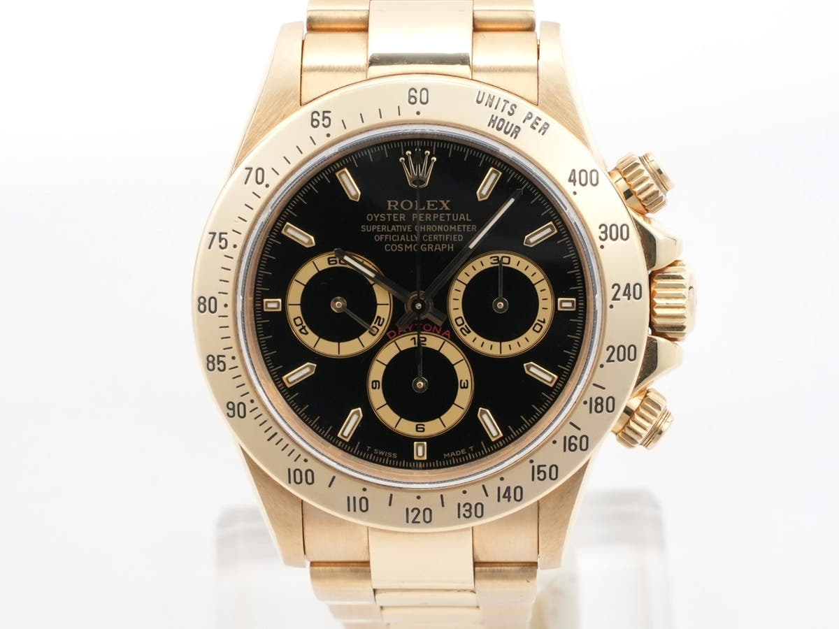 ロレックス デイトナ エルプリメロ Ref.16528 ブラック文字盤 中古 nug4vm4h