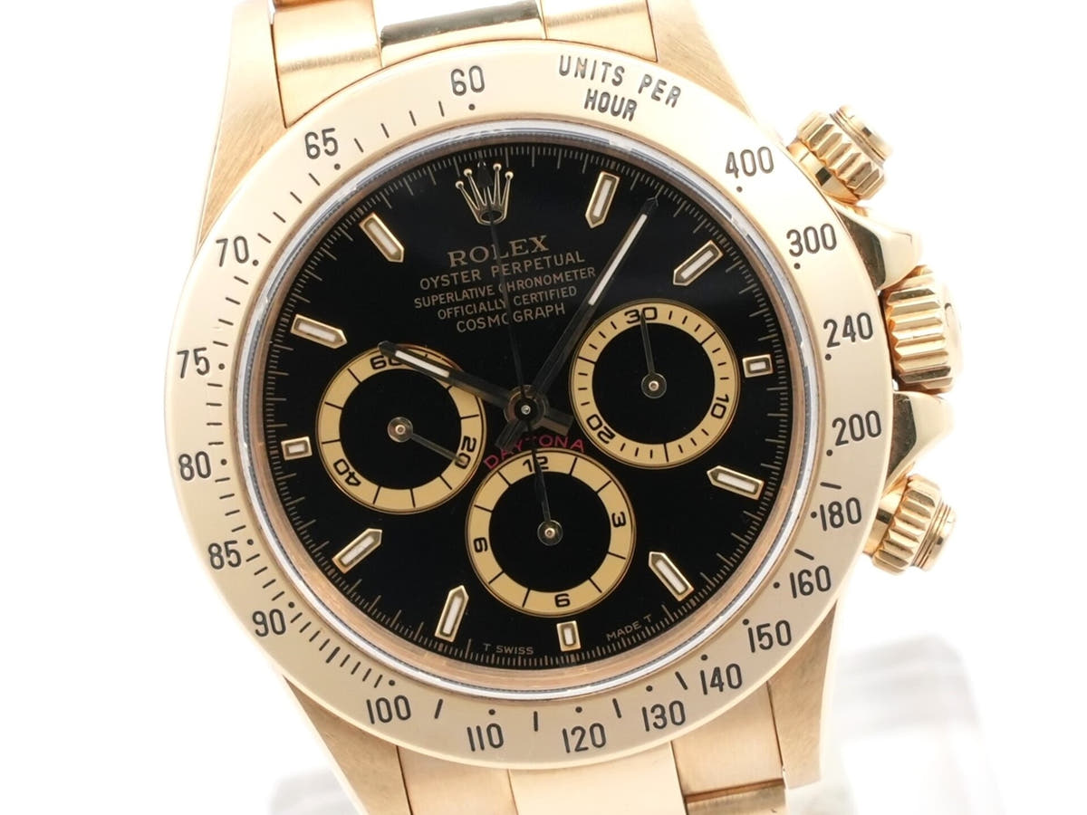 ロレックス デイトナ エルプリメロ Ref.16528 ブラック文字盤 中古 nug4vm4h