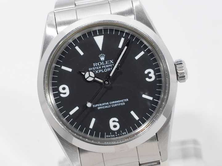 Rolex Explorer I Ref. 1016 Stainless Steel Black Dial