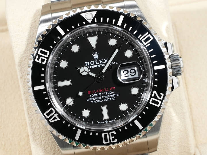 ロレックス シードゥエラー Ref.126600 ステンレススチール ブラック文字盤