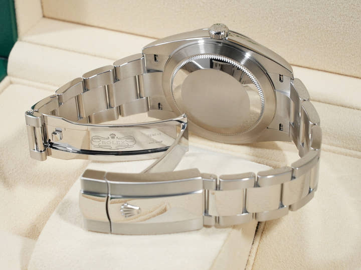 ロレックス デイトジャスト41 Ref.126300 ステンレススチール スレート文字盤 オイスターブレスレット