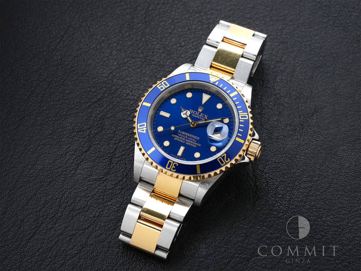 Rolex Submariner Date Ref. 16613 Stainless Steel/Yellow Gold Blue Dial