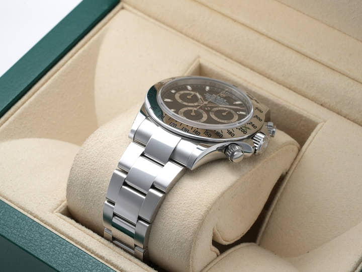 Rolex Daytona Ref. 116520 Stainless Steel Black Dial