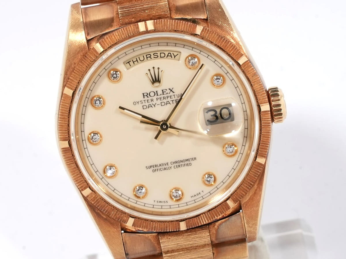 ロレックス デイデイト Ref.18248 18KYG アイボリー文字盤 中古 usd7kwih