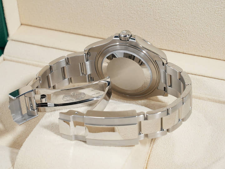 Rolex Yacht-Master 37 Ref. 268622 Stainless Steel/Platinum Slate Dial