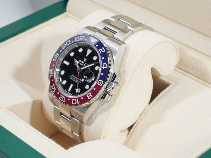Rolex GMT-Master II Ref. 126710BLRO Stainless Steel Black Dial Oyster Bracelet