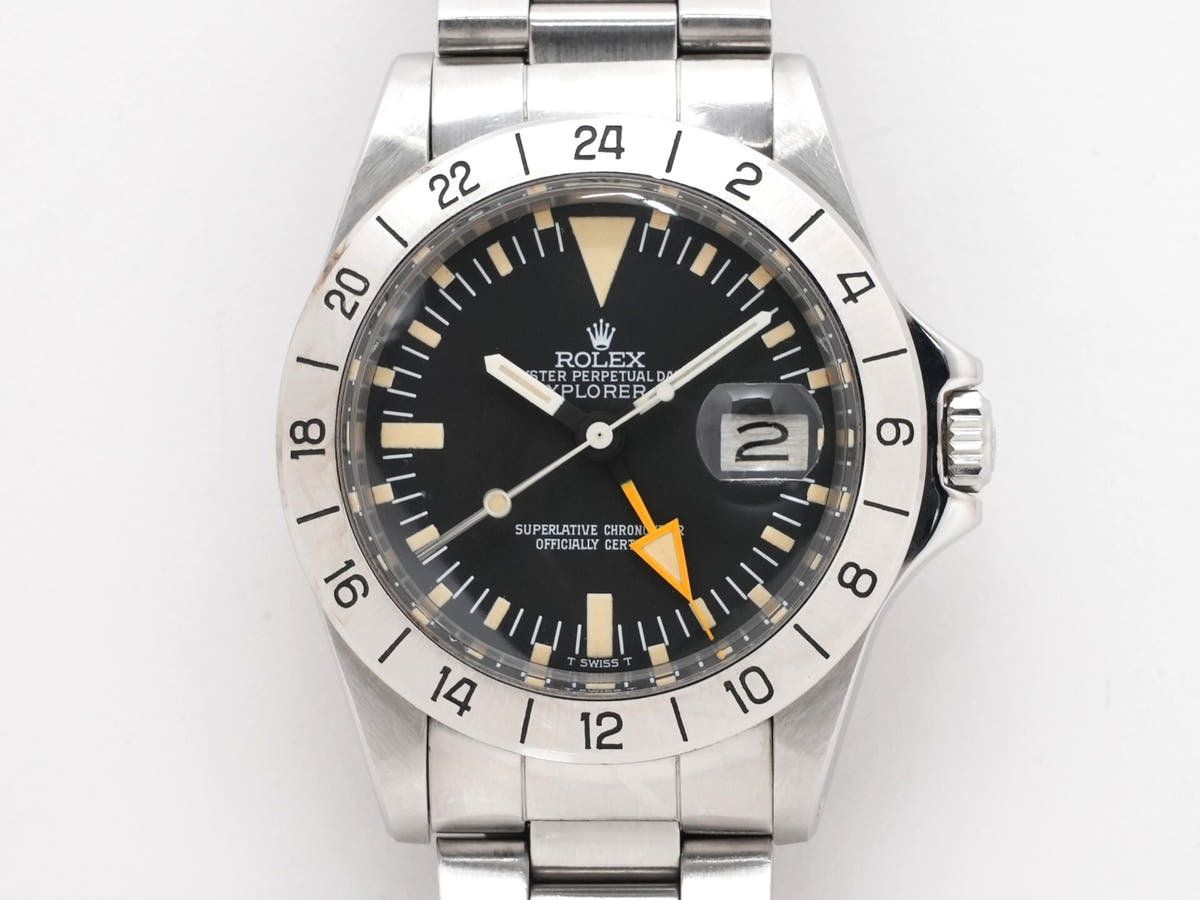 ロレックス エクスプローラーII Ref.1655 ブラック文字盤 中古 nrmywtk3