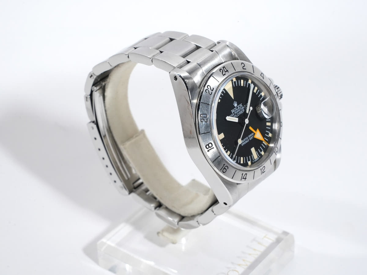 ロレックス エクスプローラーII Ref.1655 ブラック文字盤 中古 nrmywtk3