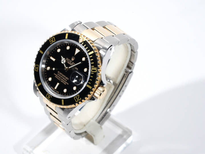 Rolex Submariner Date Ref. 16613LN Stainless Steel/Yellow Gold Black Dial