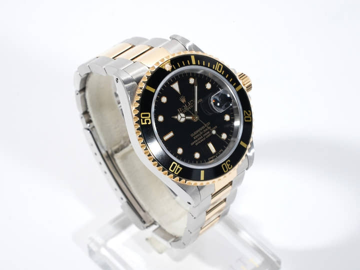 Rolex Submariner Date Ref. 16613LN Stainless Steel/Yellow Gold Black Dial