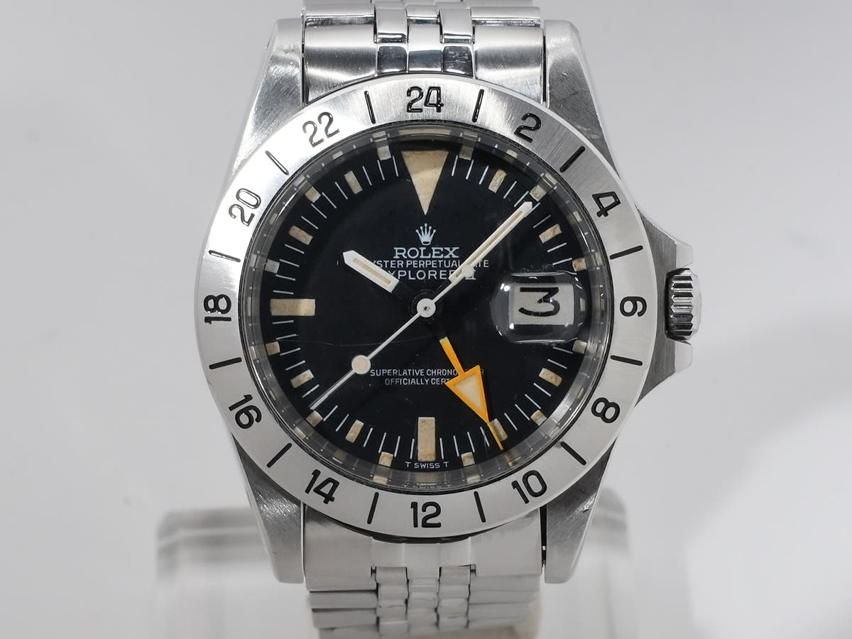 ロレックス エクスプローラーII Ref.1655 ブラック文字盤 中古 pahh8ng6