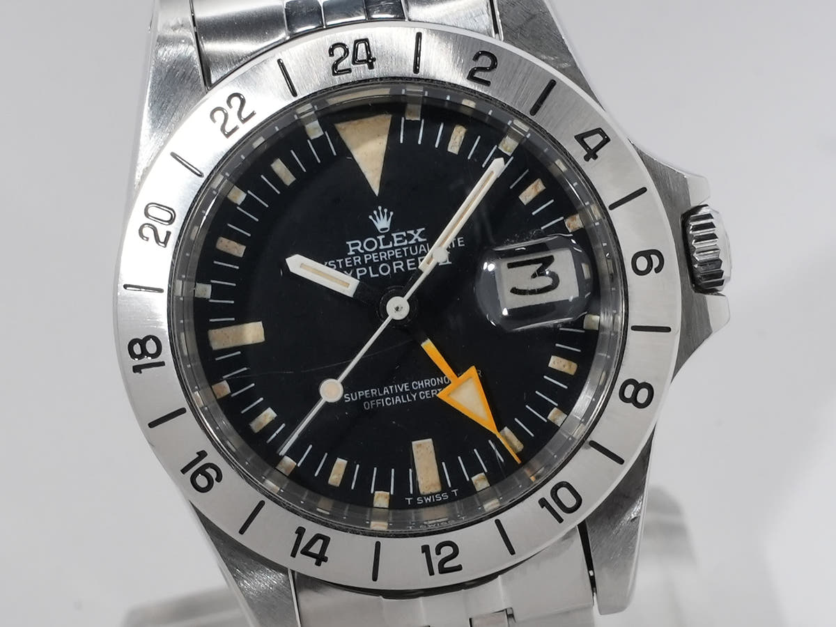 ロレックス エクスプローラーII Ref.1655 ブラック文字盤 中古 pahh8ng6