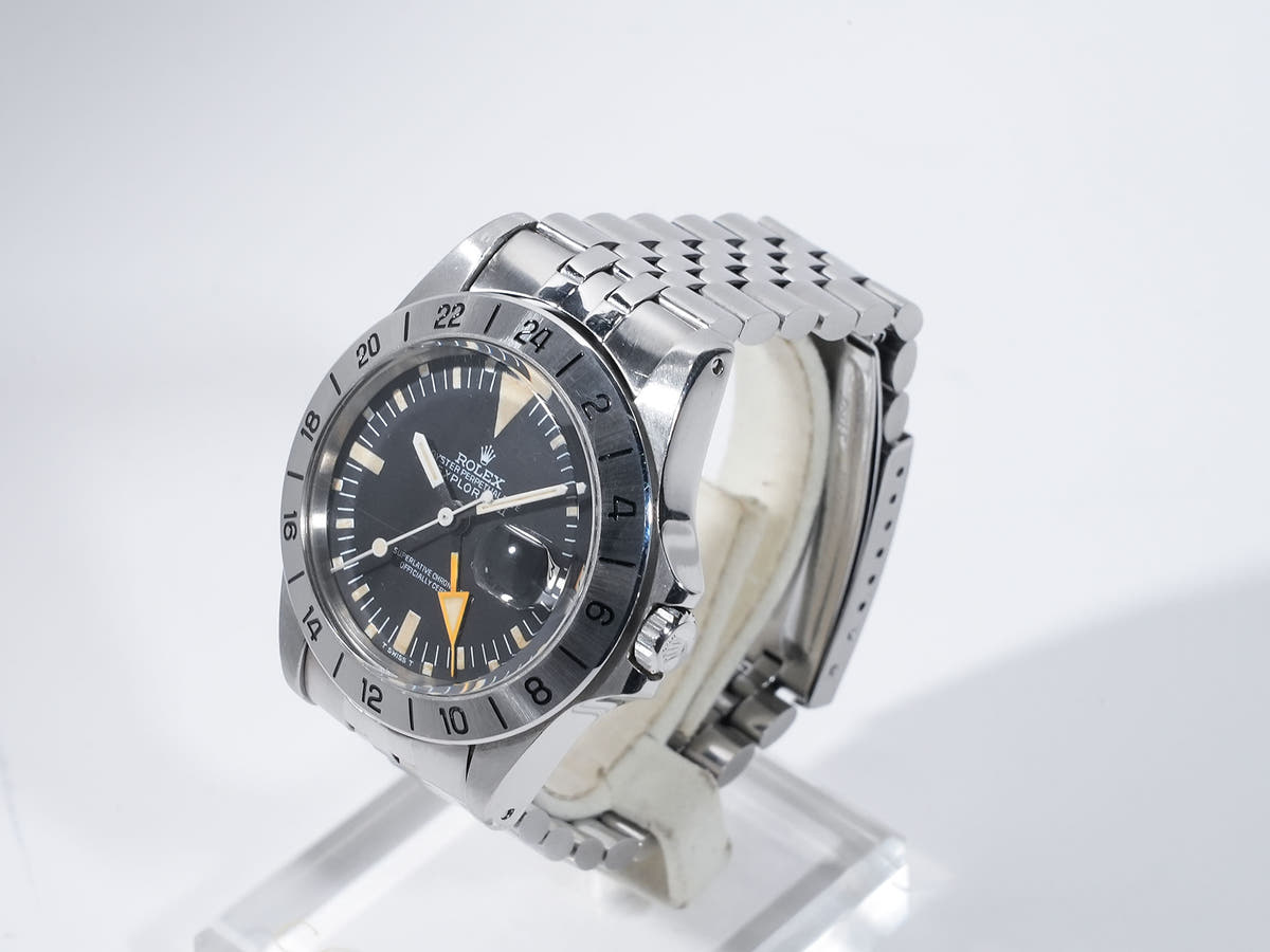 ロレックス エクスプローラーII Ref.1655 ブラック文字盤 中古 pahh8ng6