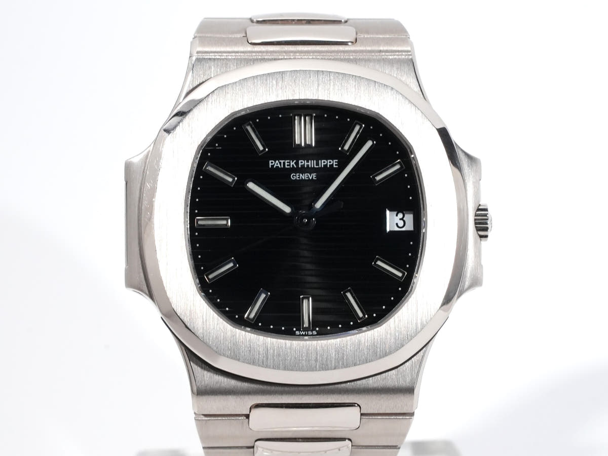 パテックフィリップ ノーチラス Ref.3711/1G-001 ブラック文字盤 中古 amftxyun