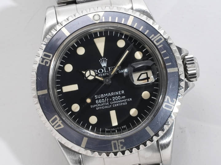 Rolex Submariner Date Ref. 1680 Stainless Steel Black Dial