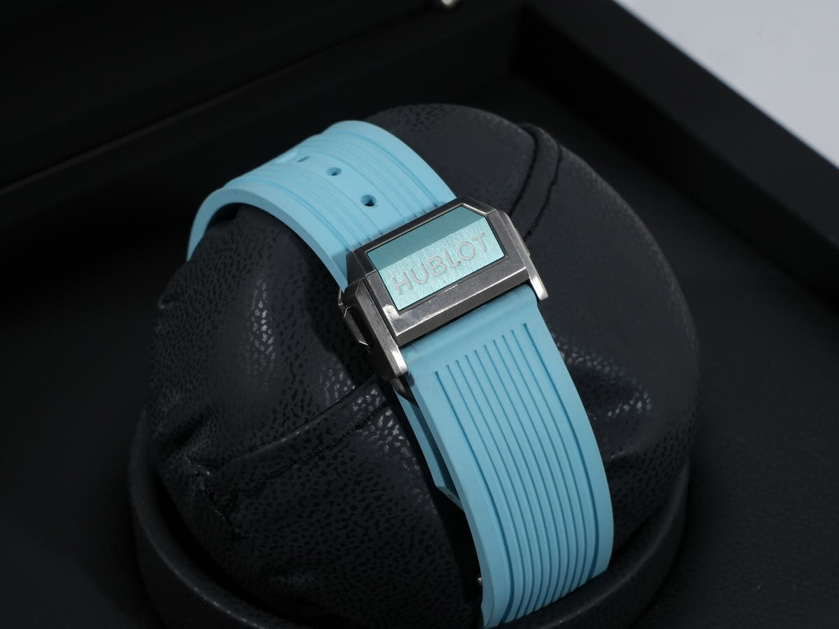 Hublot Big Bang Unico Summer Ref.441.UB.5120.NR Matte Turquoise Skeleton Dial Good Condition tycnitwg