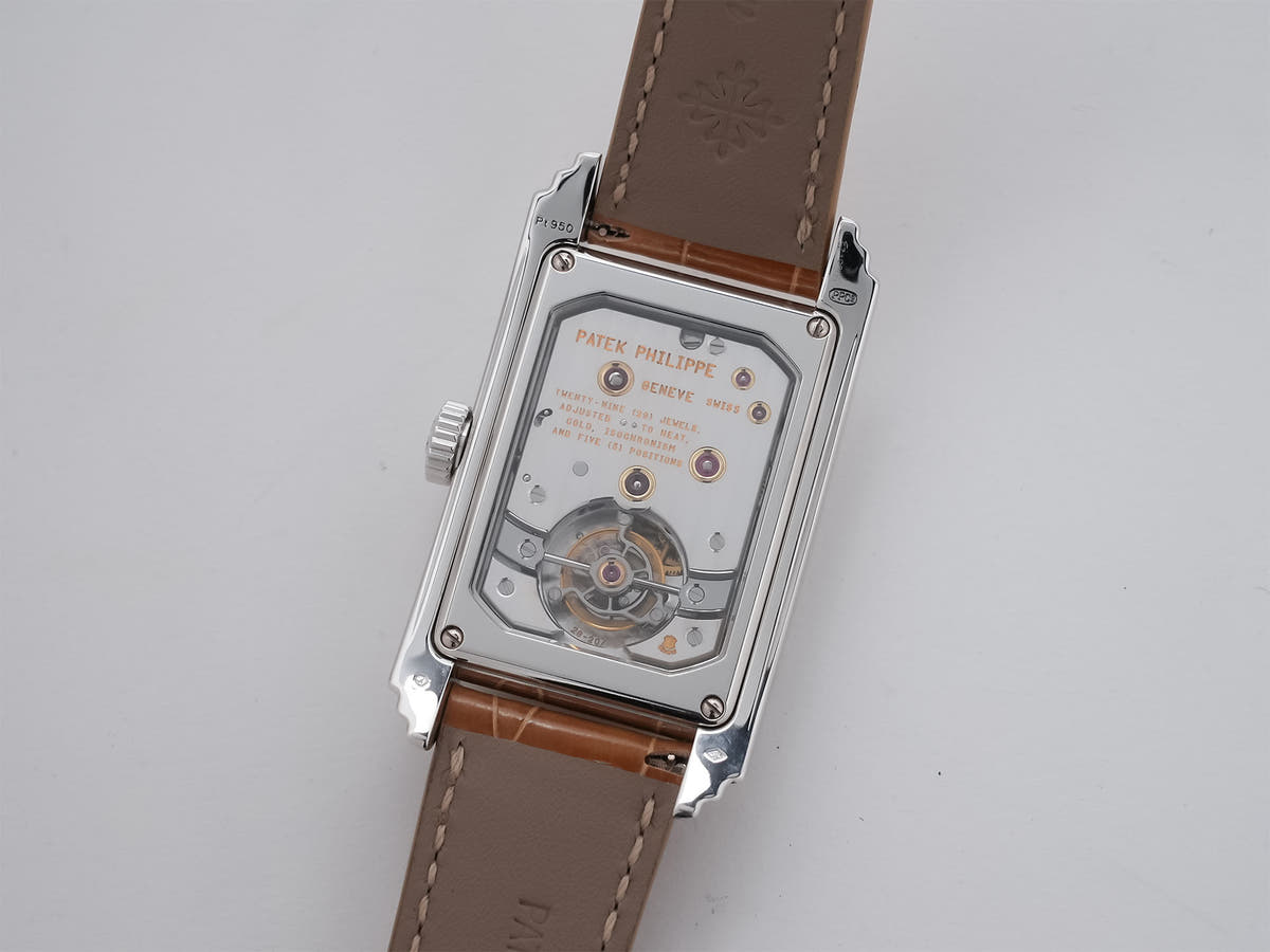 パテックフィリップ 10デイズ トゥールビヨン Ref.5101P-010 ローズ文字盤 中古 syaiwkht