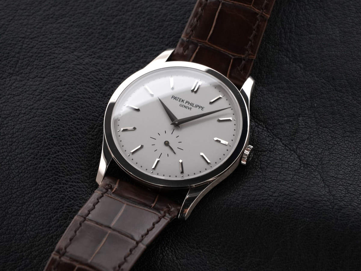 パテックフィリップ カラトラバ Ref.5196G-001 シルバー文字盤 中古 scwqcrxs