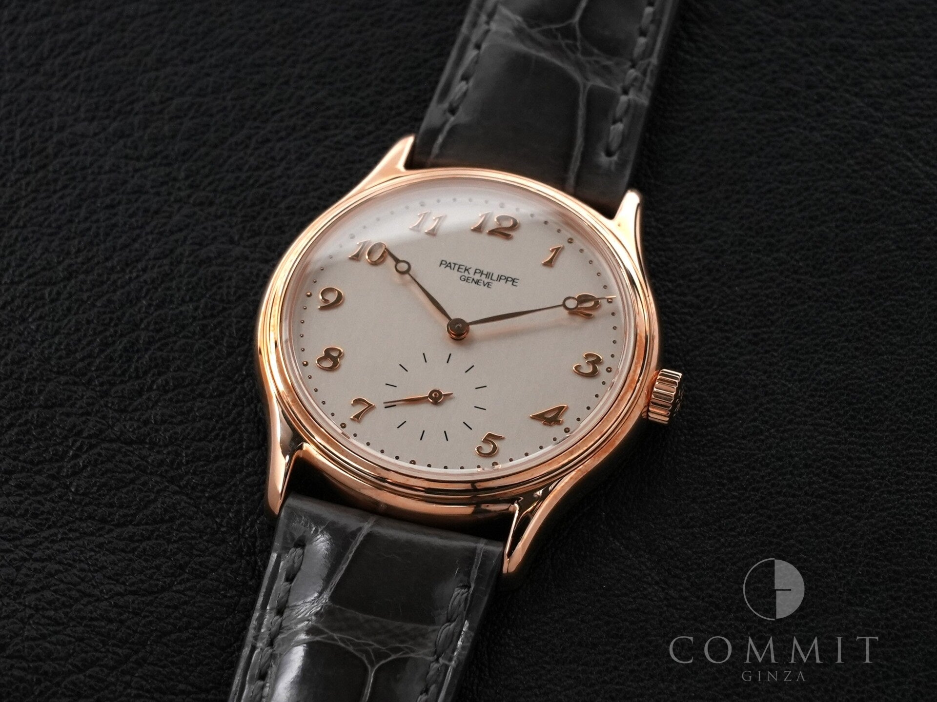 パテックフィリップ カラトラバ ハロッズ 3923R-016 シルバー 美