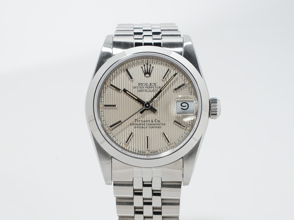 ロレックス デイトジャスト Ref.68240 シルバータペストリー文字盤 中古 hdzkck6y