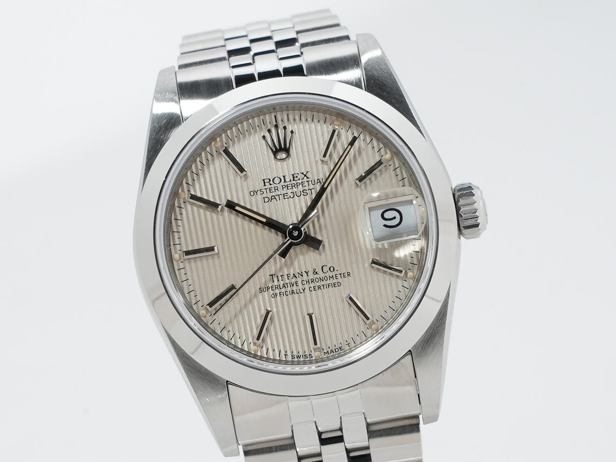 ロレックス デイトジャスト Ref.68240 シルバータペストリー文字盤 中古 hdzkck6y