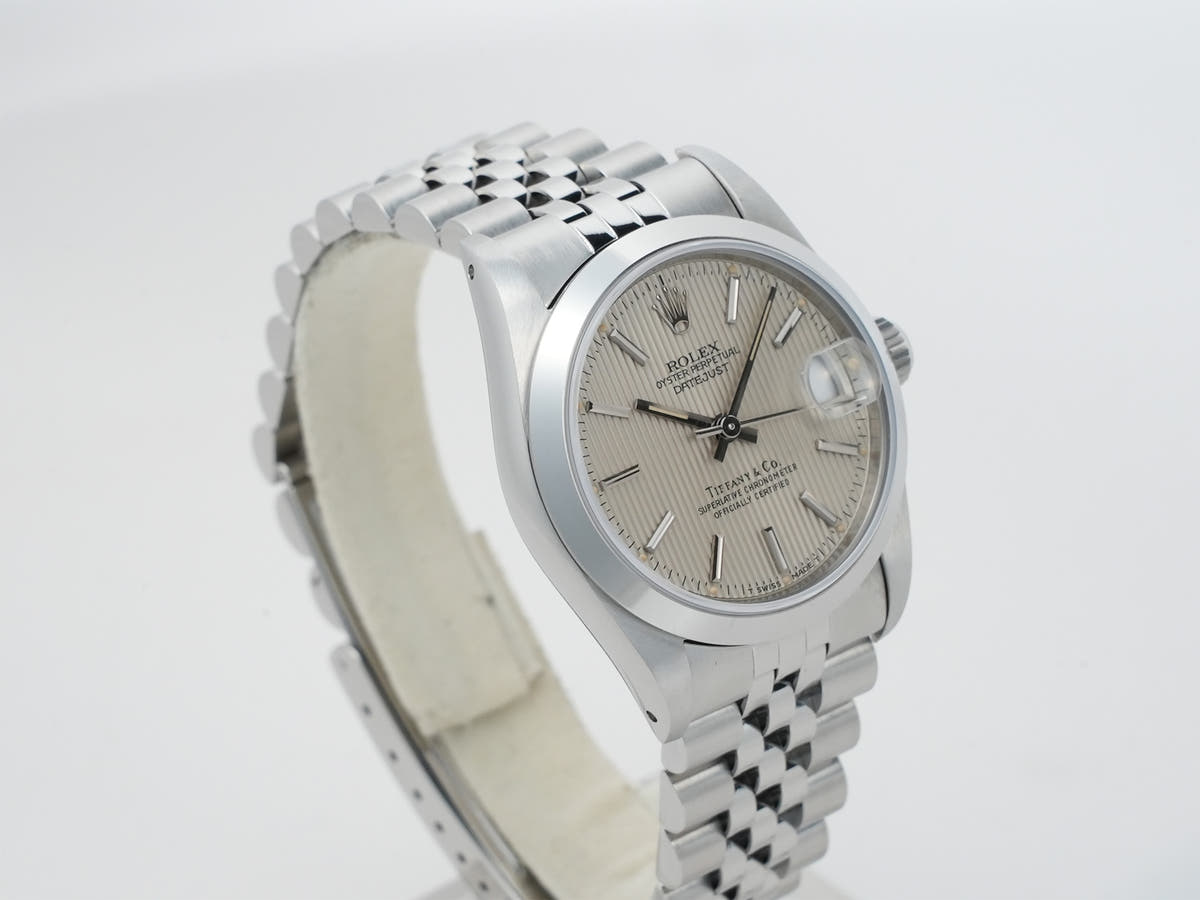 ロレックス デイトジャスト Ref.68240 シルバータペストリー文字盤 中古 hdzkck6y