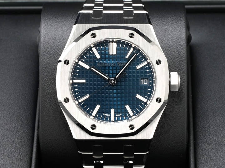 オーデマピゲ ロイヤルオーク Ref.15550ST.OO.1356ST.06 ステンレススチール ナイトブルー文字盤