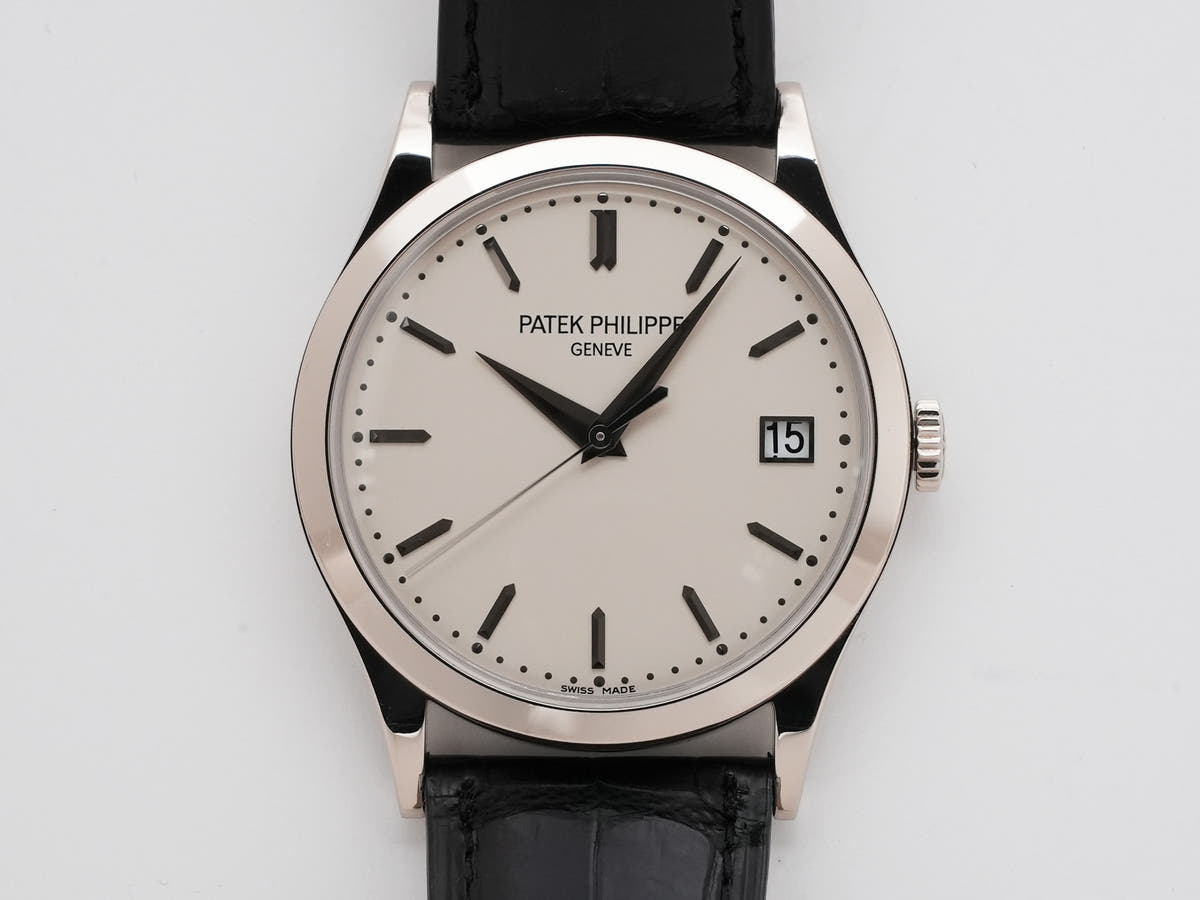 パテックフィリップ カラトラバ Ref.5296G-010 シルバー文字盤 中古 u2jbidez