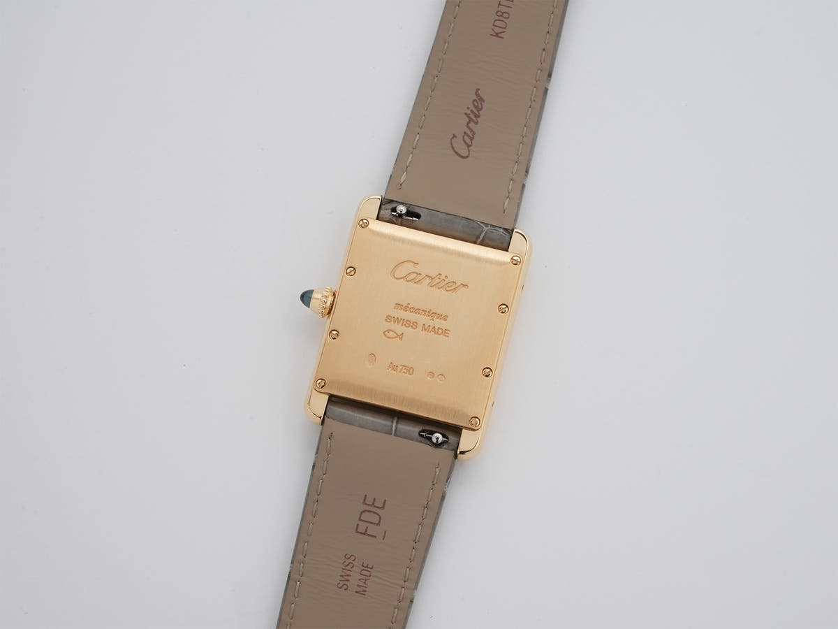 カルティエ タンク ルイ カルティエ LM Ref.WGTA0175 スリーカラーゴールド文字盤 美中古 jkr6uau5