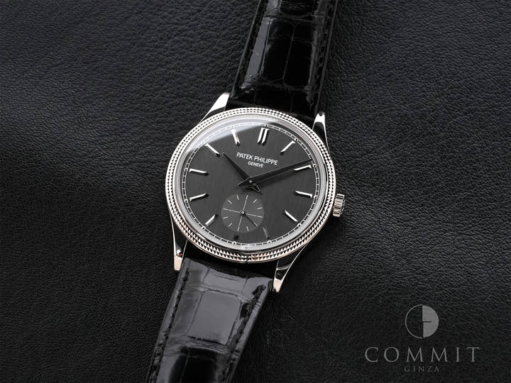 パテックフィリップ カラトラバ Ref.6119G-001 ホワイトゴールド グレー文字盤