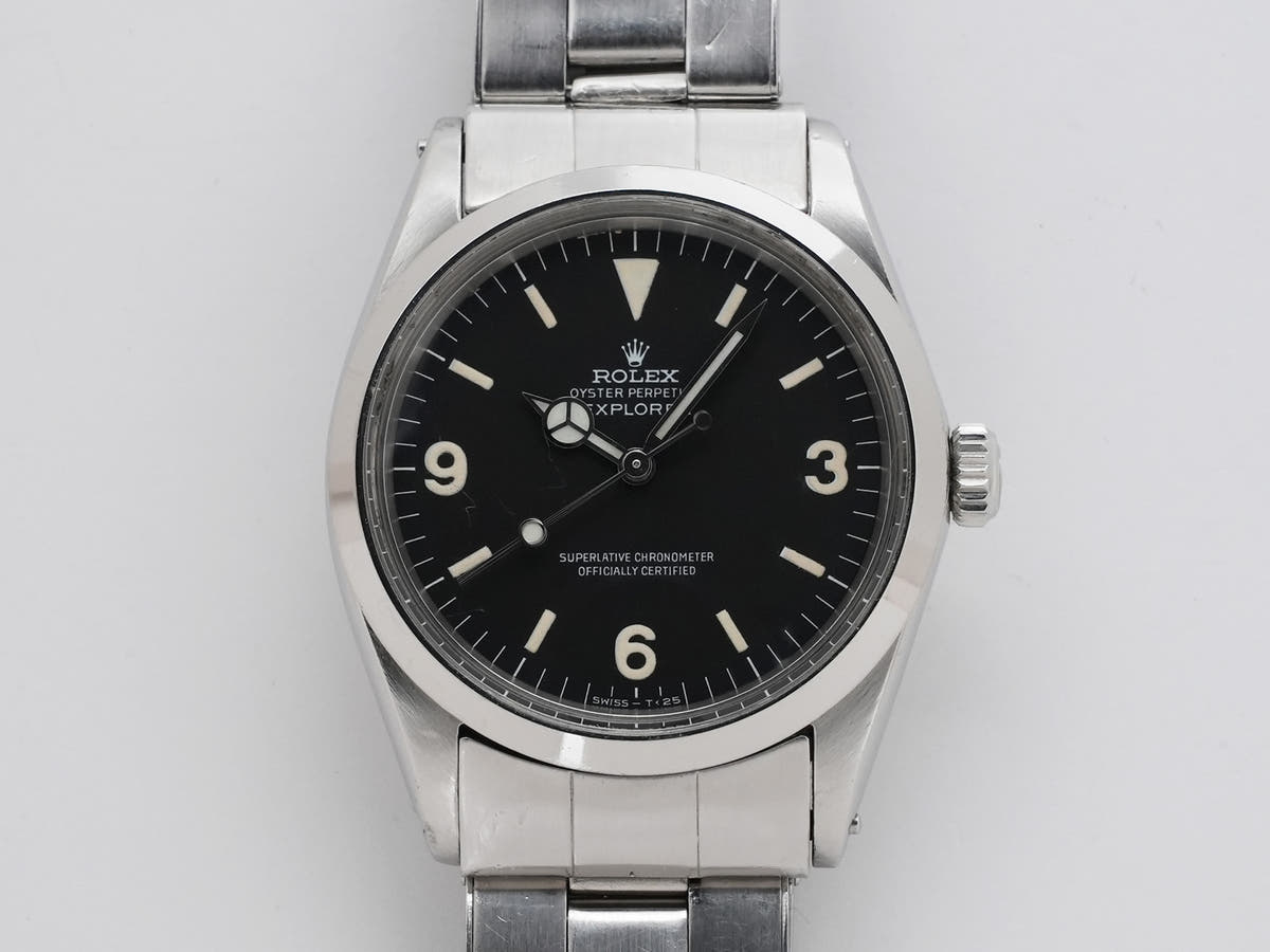 Rolex Explorer I Ref.1016 Black Dial Used d4xstxey
