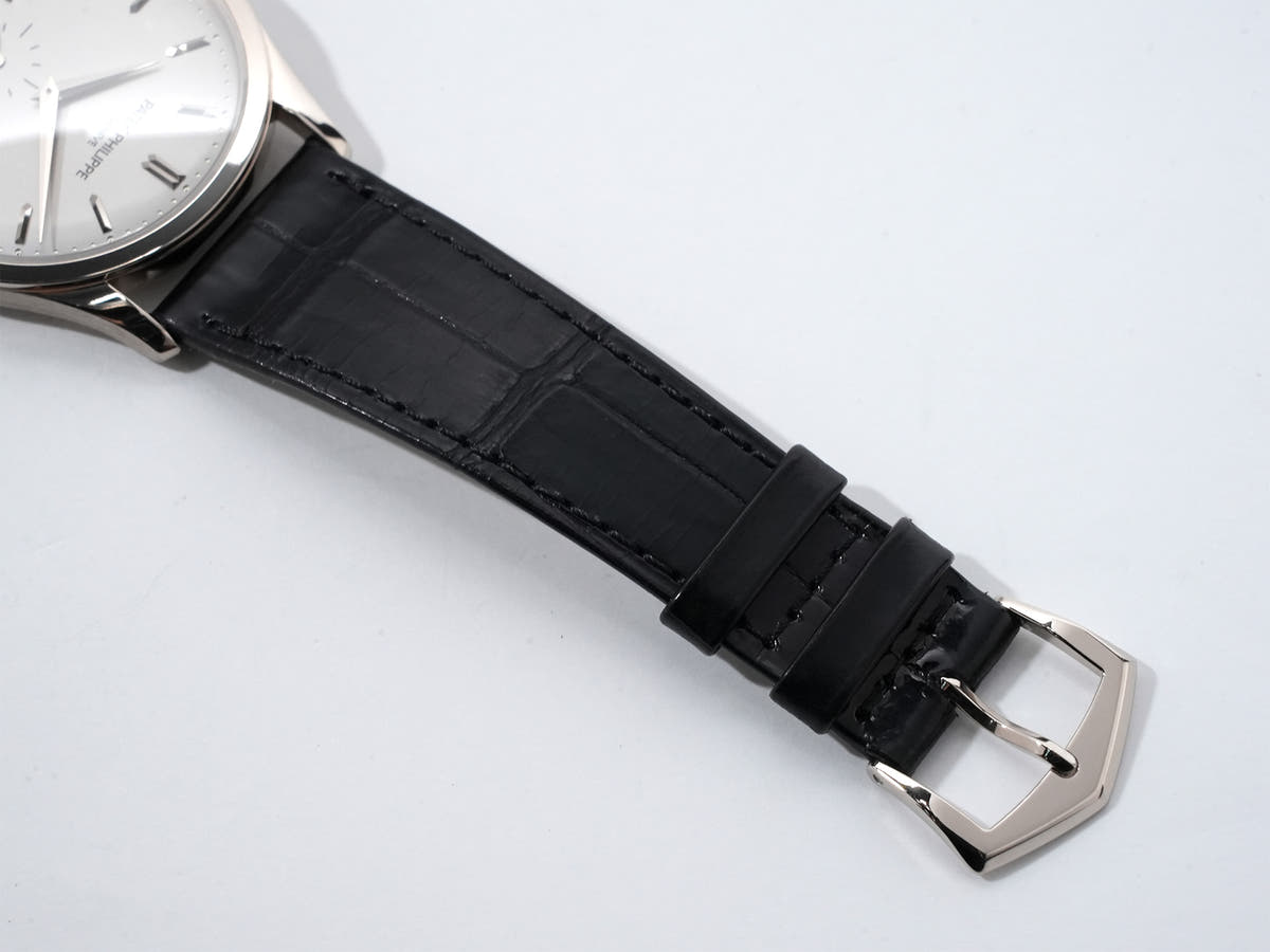 パテックフィリップ カラトラバ Ref.5196G-001 シルバー文字盤 美中古 5rua7evx