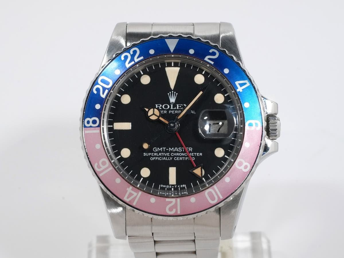 ロレックス GMTマスター Ref.1675 ブラック文字盤 中古 2irddnqz