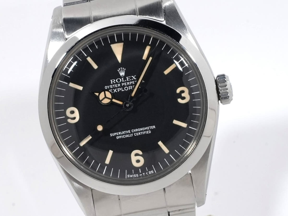 Rolex Explorer I Ref.1016 Black Dial Used 5zh9r66g